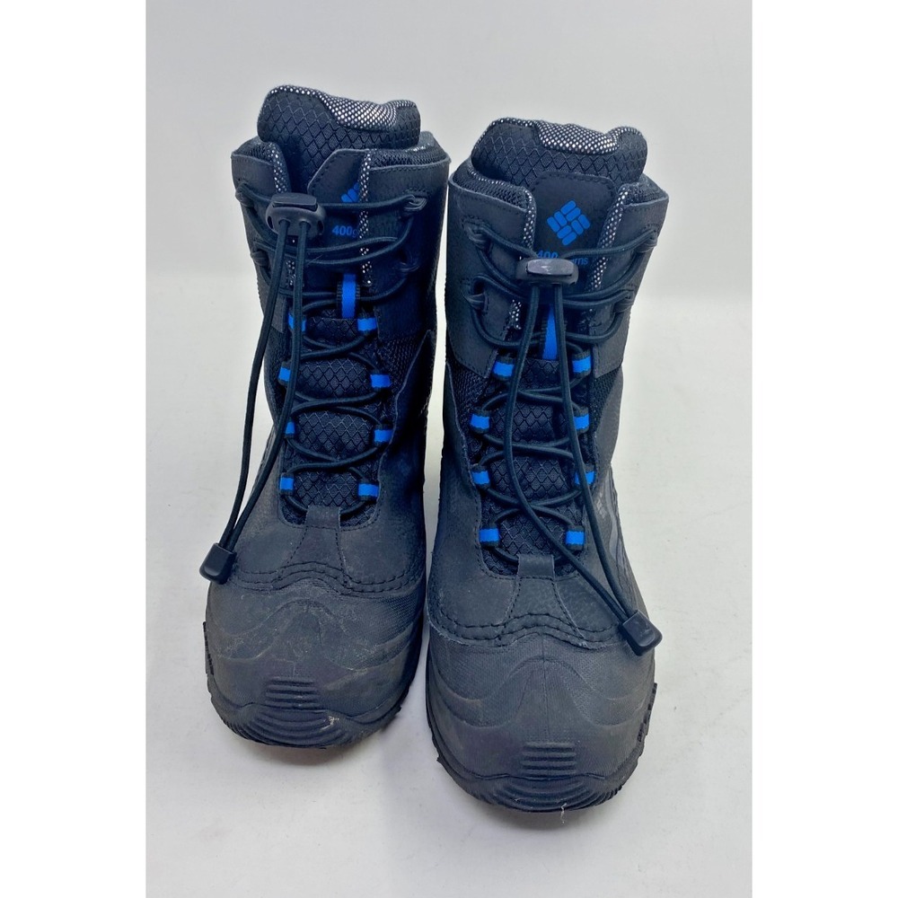 Columbia Waterproof Boots Youth 5 Bugaboot Plus IV Black Snow Winter BY5955-010